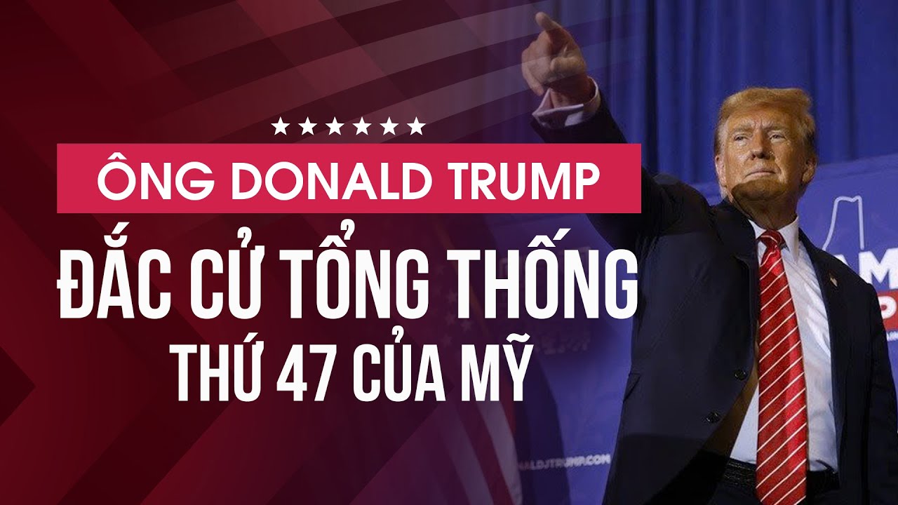 🔴 [Trực tiếp] Công bố kết quả bầu cử Mỹ 2024: Donald Trump đắc cử Tổng thống  | VTC1