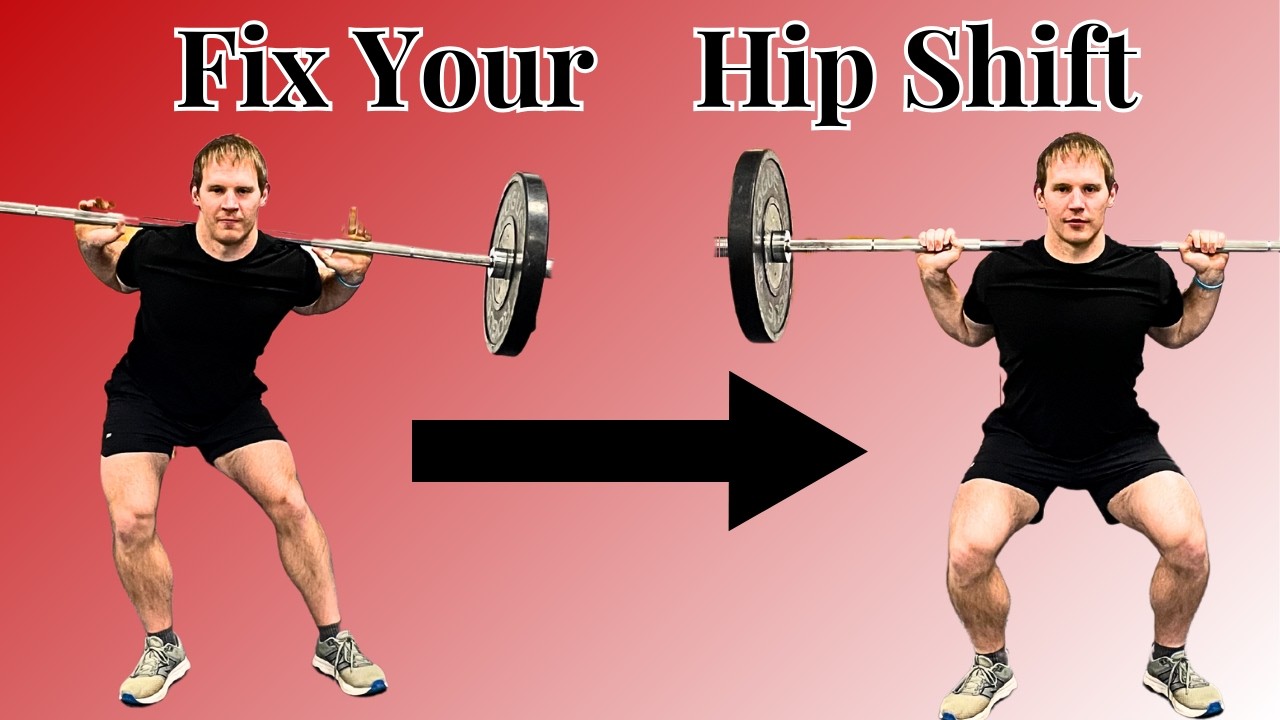 Fixing The Hip Shift | Improve Squat Technique