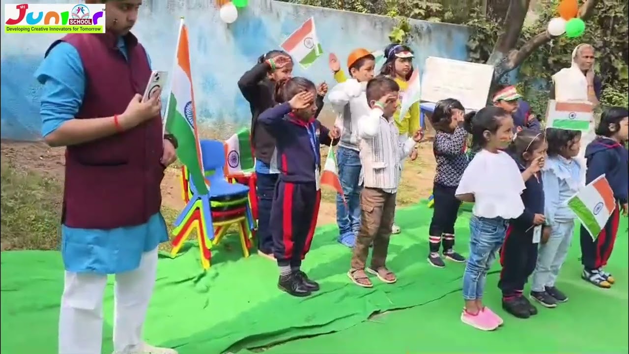 Republic Day Celebration at My Junior School | Little Citizens Celebrate India with Pride
