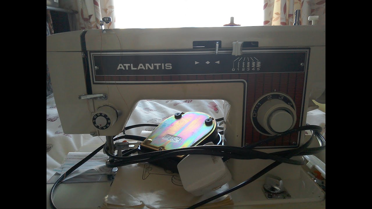 Atlantis Toyota cleaning and Oiling Sewing Machine