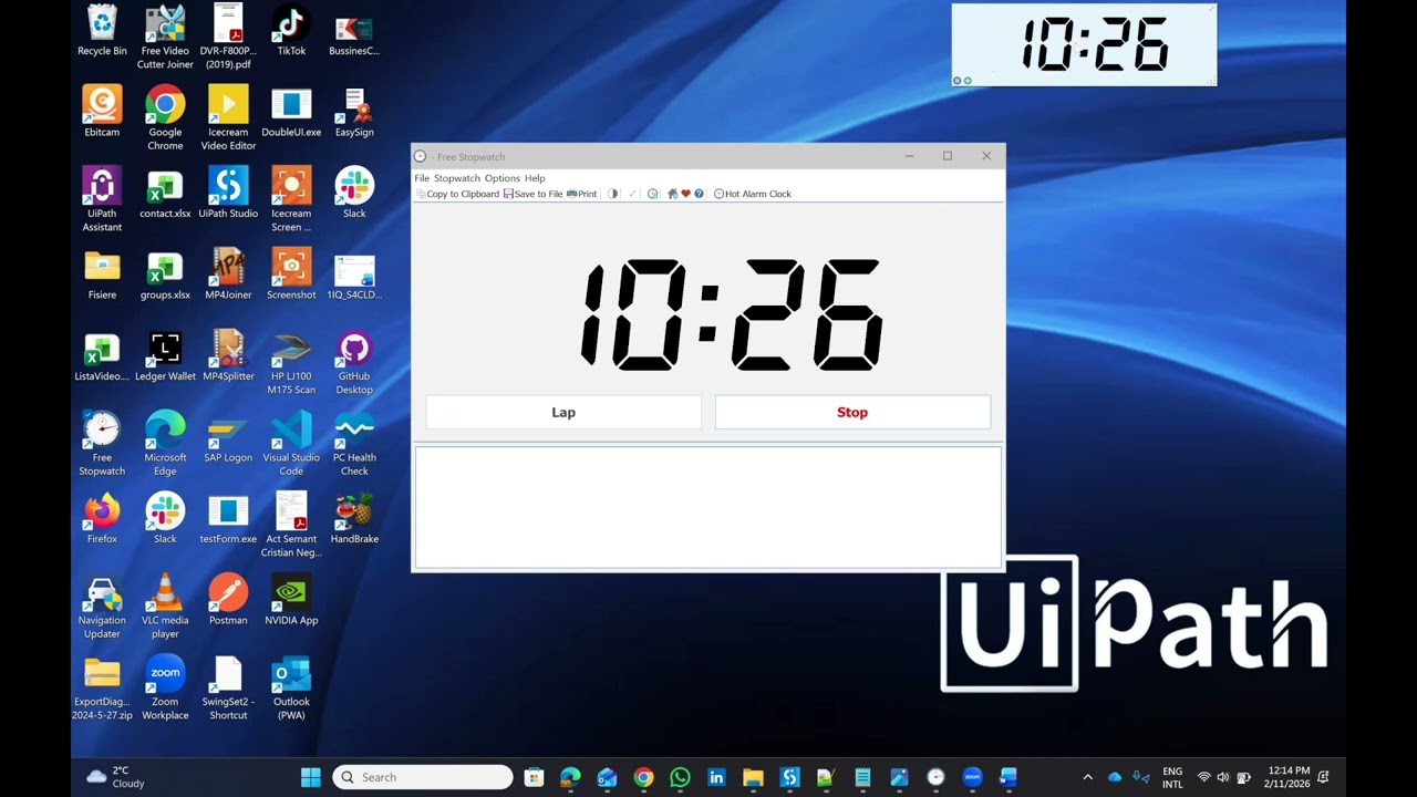 PROVA de confiabilidade do UiPath Agent Builder (sem cortes, cronômetro na tela) — SAP + Claude Opus