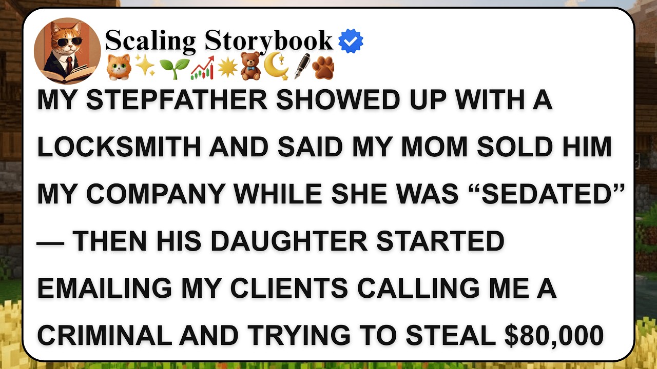 MY STEPFATHER SHOWED UP WITH A LOCKSMITH AND SAID MY MOM SOLD HIM MY COMPANY WHILE SHE WAS “SEDAT