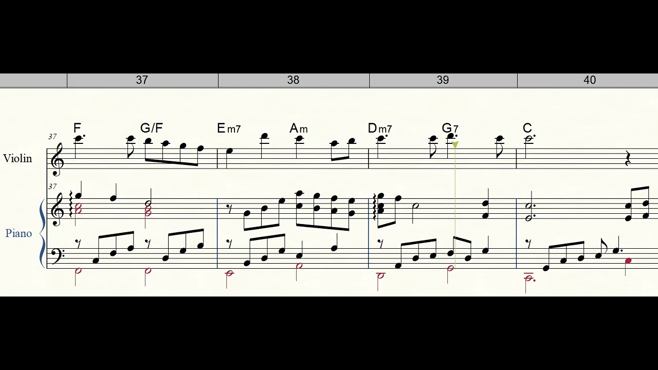 9.「努力の結晶」ピアノヴァイオリンCD3から、9曲目