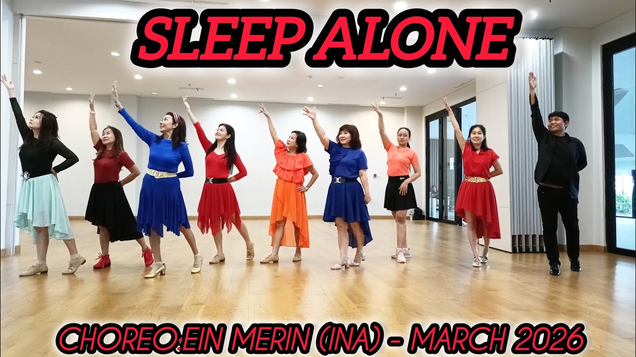 Sleep Alone//Line dance //Coach Sugeng// W'troops 