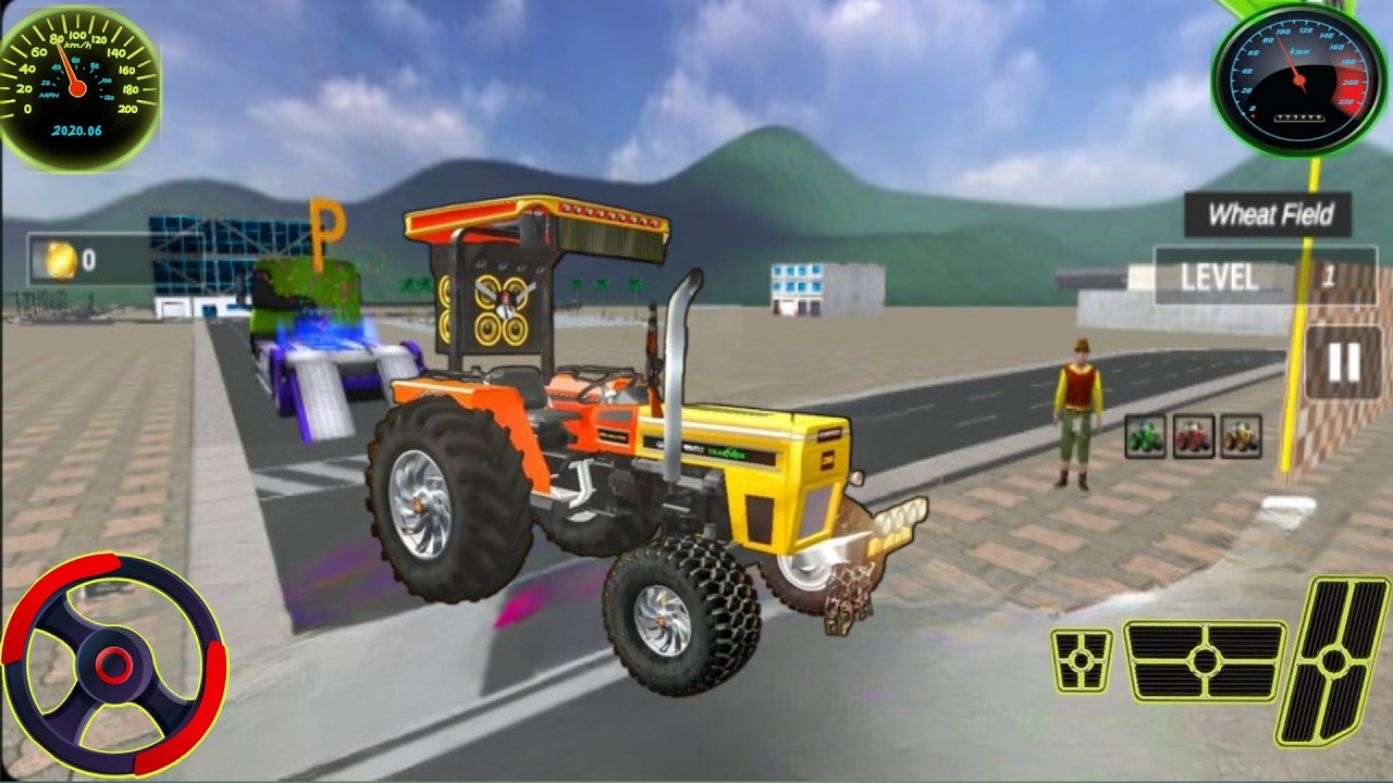 Tractor Simulator  New Game 2026 🚜 Farming Tractor Driving Games 🌾 Aleen Gamerz 🇦🇽