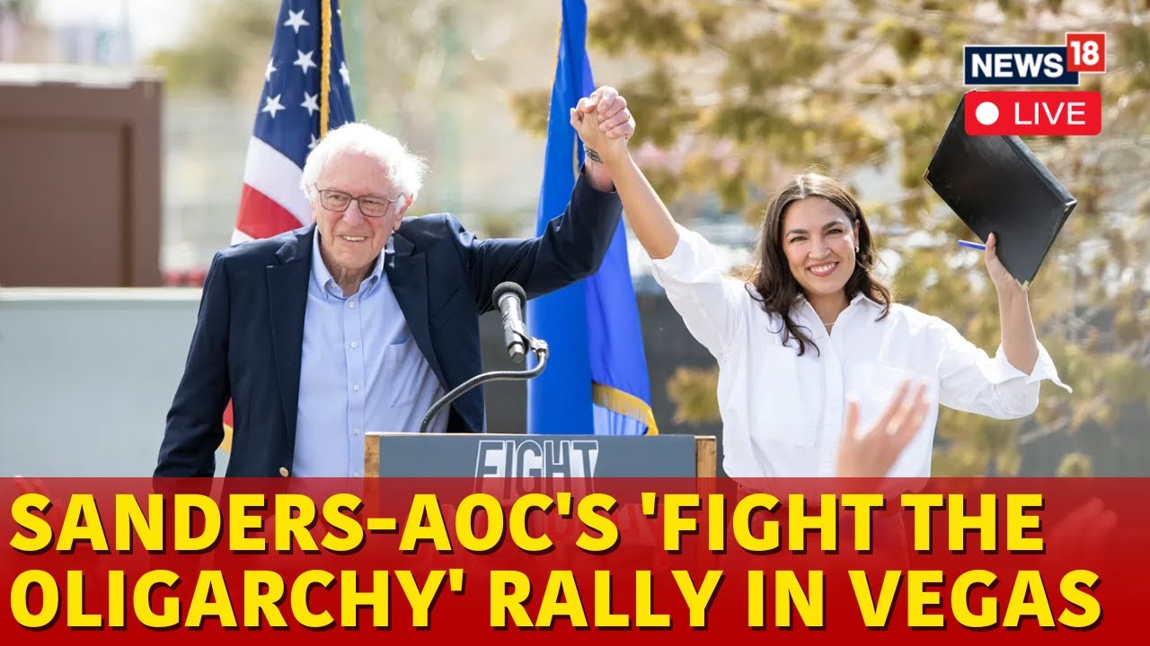 LIVE | Bernie Sanders, Ocasio-Cortez Rally Against Trump's Executive Order | Democrats | N18G