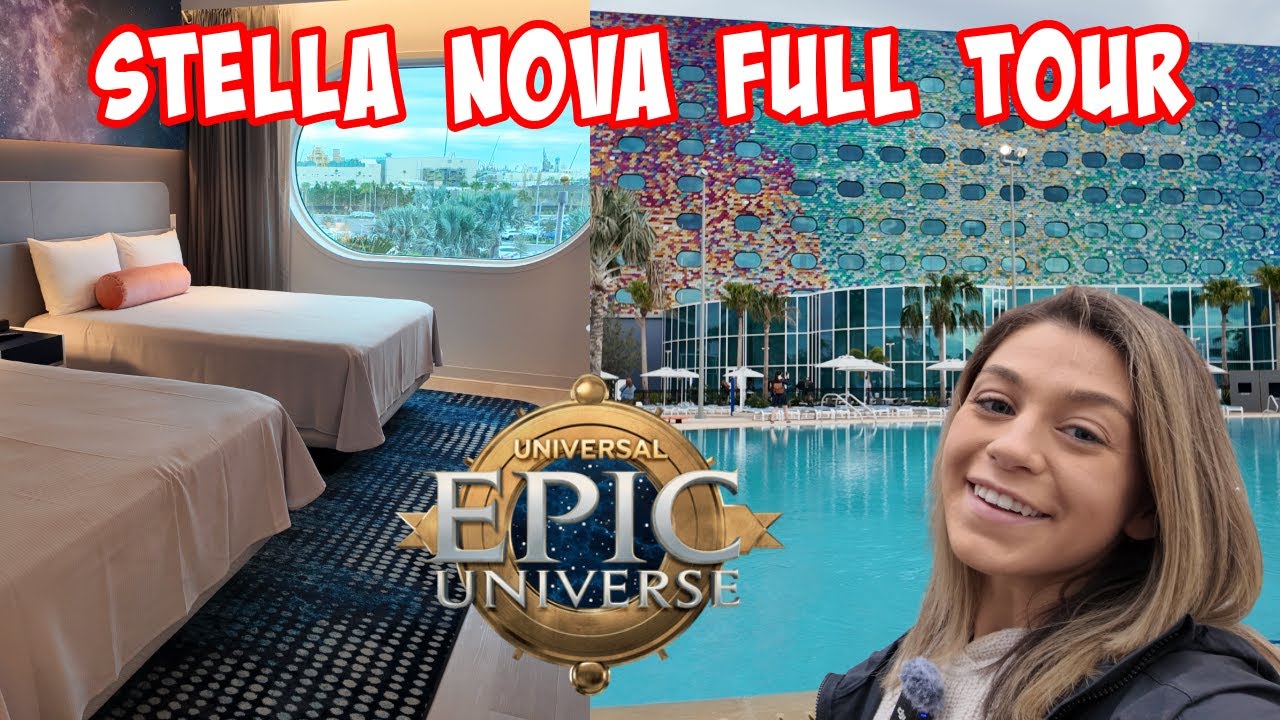 Stella Nova Resort FULL TOUR | Epic Universe Hotel Universal Studios Orlando