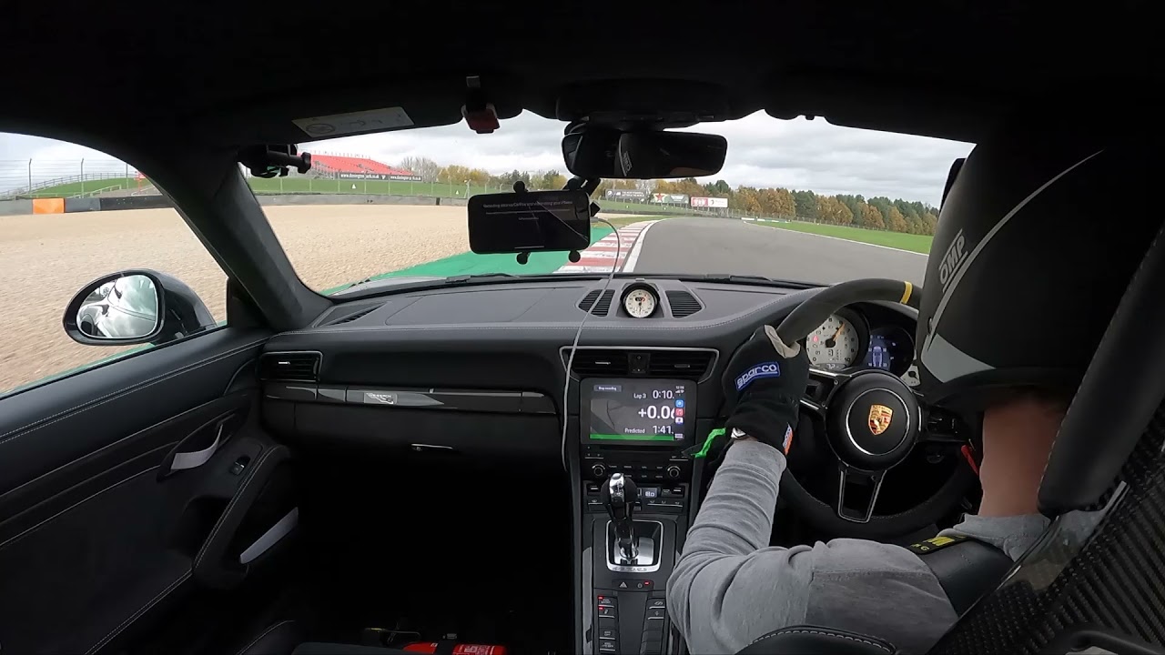 Gt3 rs @ Donington trackday hot laps
