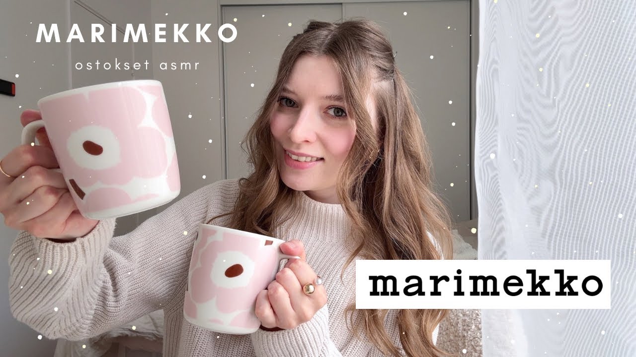 ASMR SUOMI - Marimekko ostokset esittely 🌸