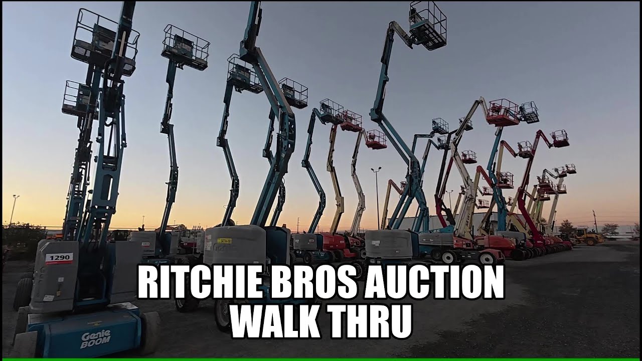Осмотр аукционного дома Ritchie Bros... Декабрь 2025 г. Сколько мы потратили???