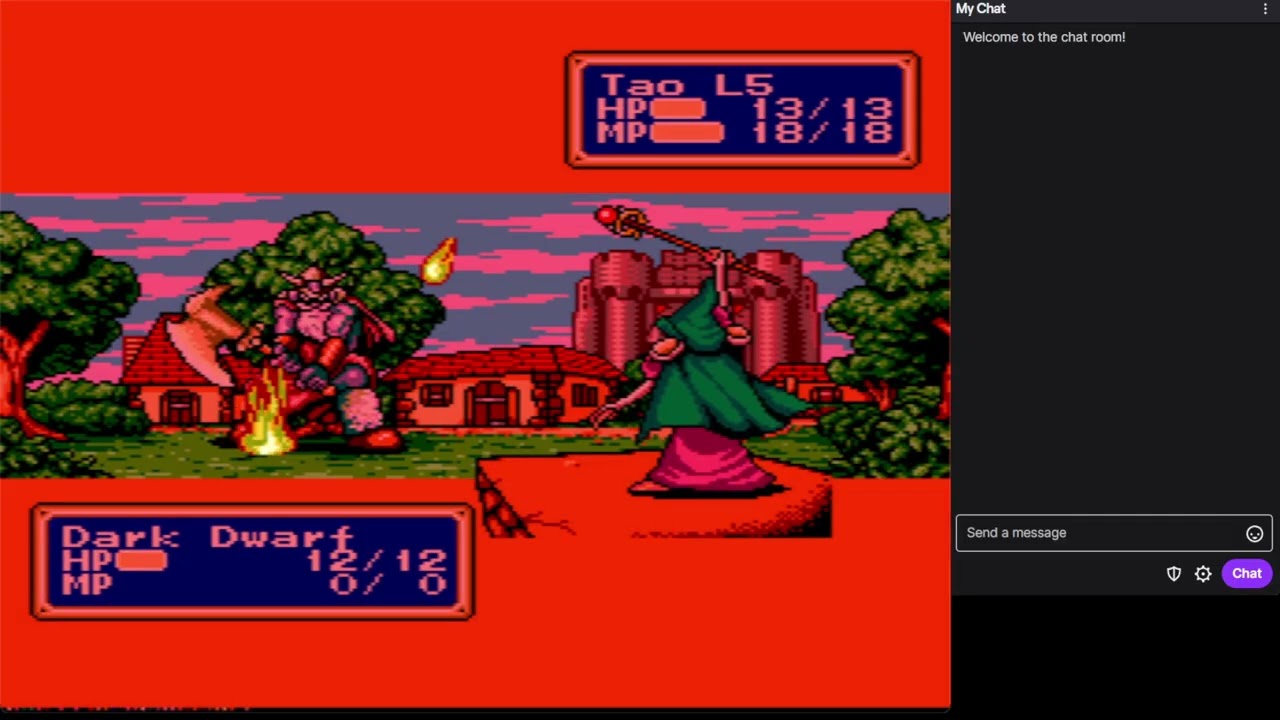 Shining Force - 8 - Battle in the streets of Alterone