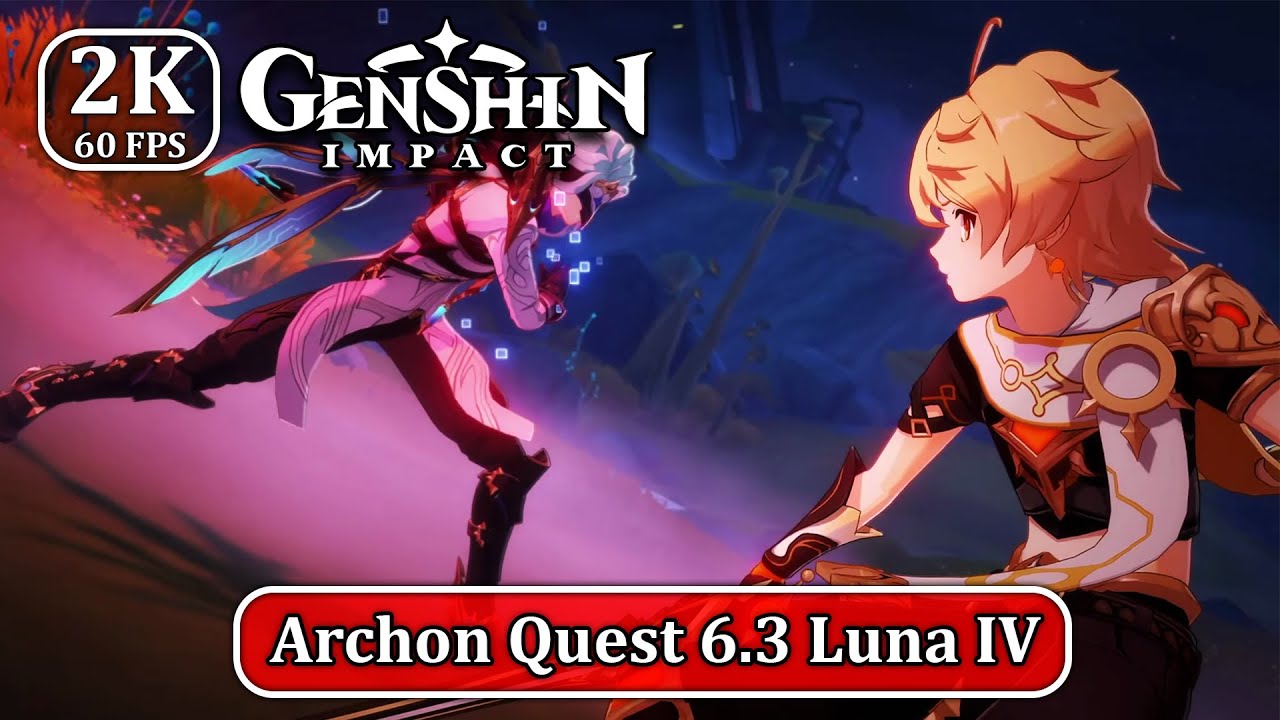 Genshin Impact Archon Quest 6.3 Luna IV | Act VII & Act VIII | Japan Dub