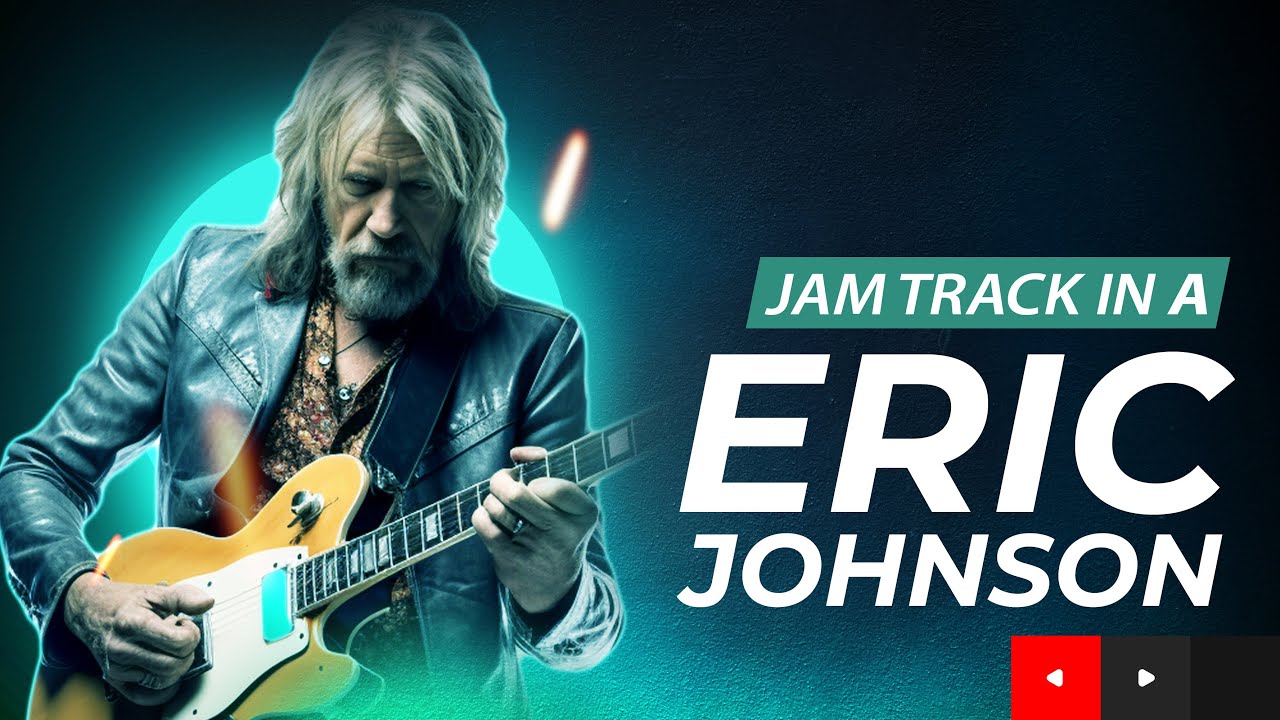 Eric Johnson Style Guitar Backing Track in Am for Soloing and Jamming