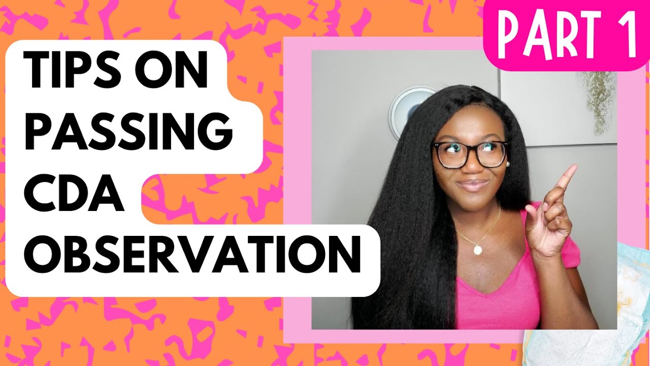 Tips On Passing The CDA Observation (Part 1) | Princess Educator