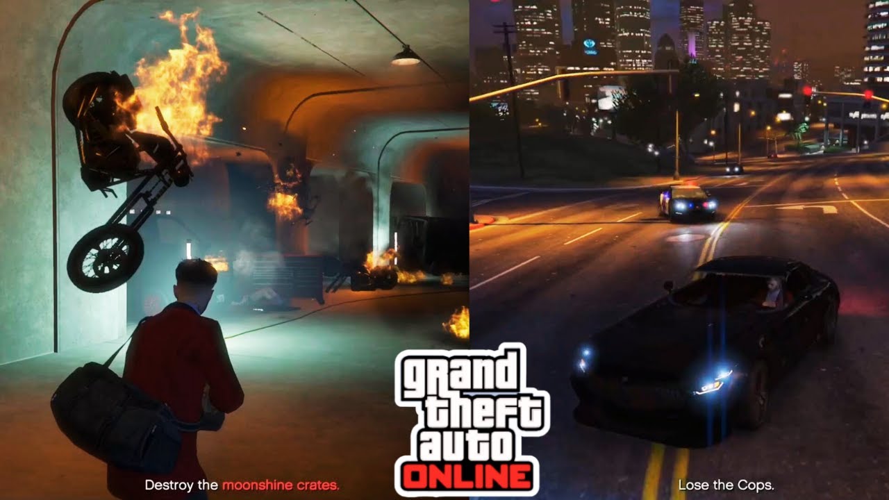 GTA 5 Online follow a target to a warehouse, destroy contraband, and plant explosives Agency mission