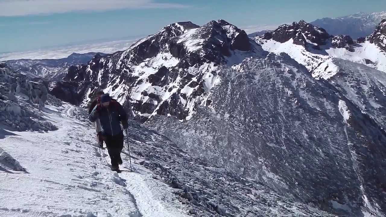 Toubkal - a climbing guide (winter conditions)