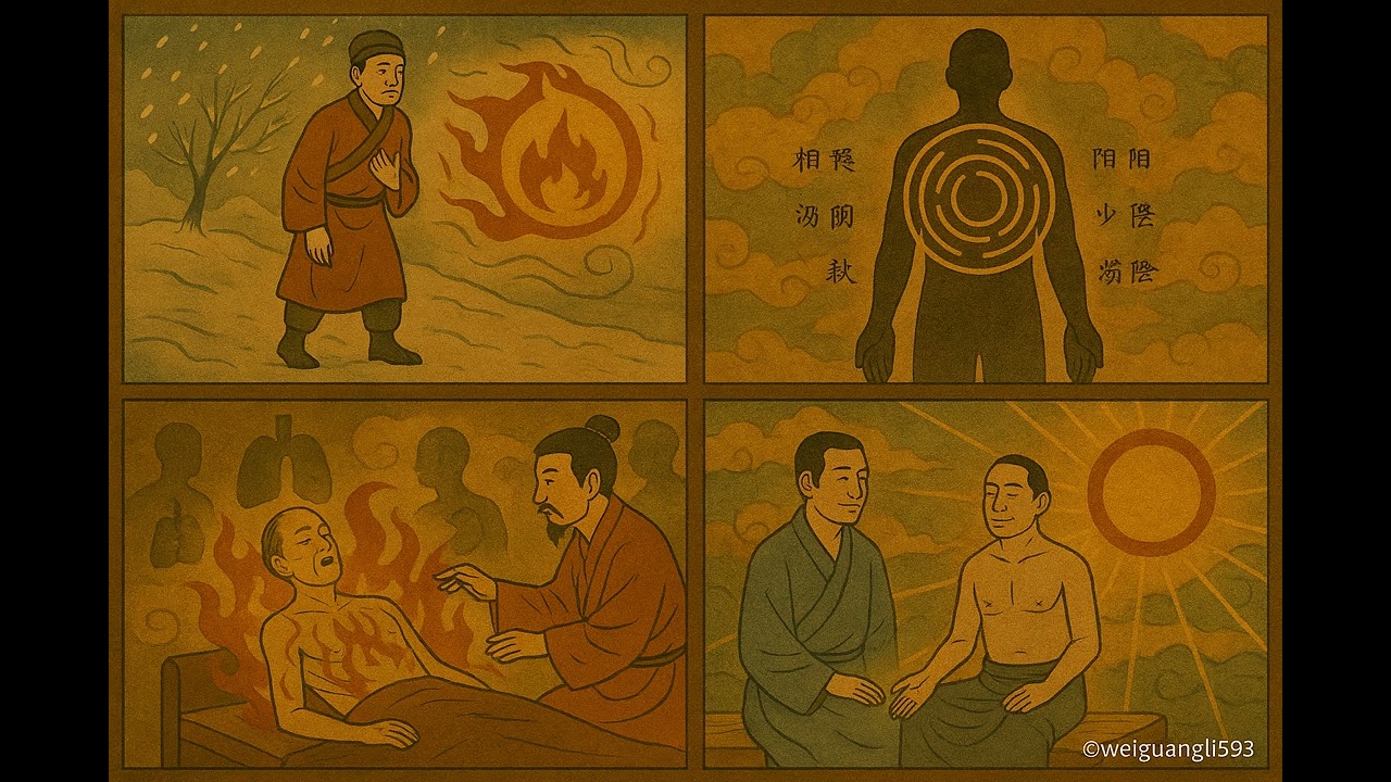 《黃帝內經&middot;素問&middot;熱論》：探尋熱病「生死地圖」，寒邪如何引發六經傳變與保衛氣之奧秘