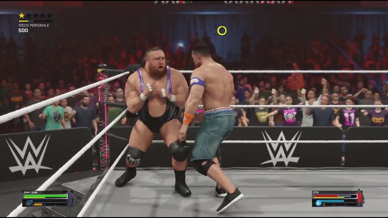 John cena VS Otis (MATCH ON)