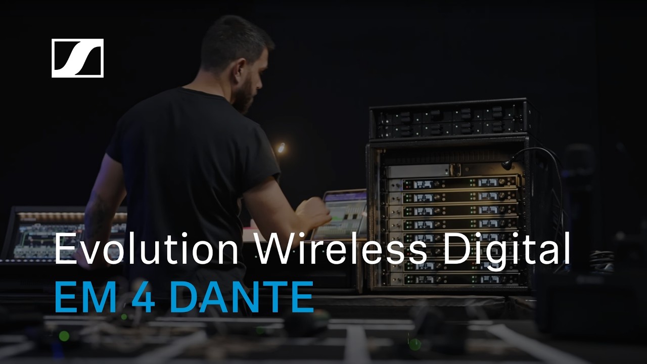 Now Available: Evolution Wireless Digital EM 4 Dante | Sennheiser
