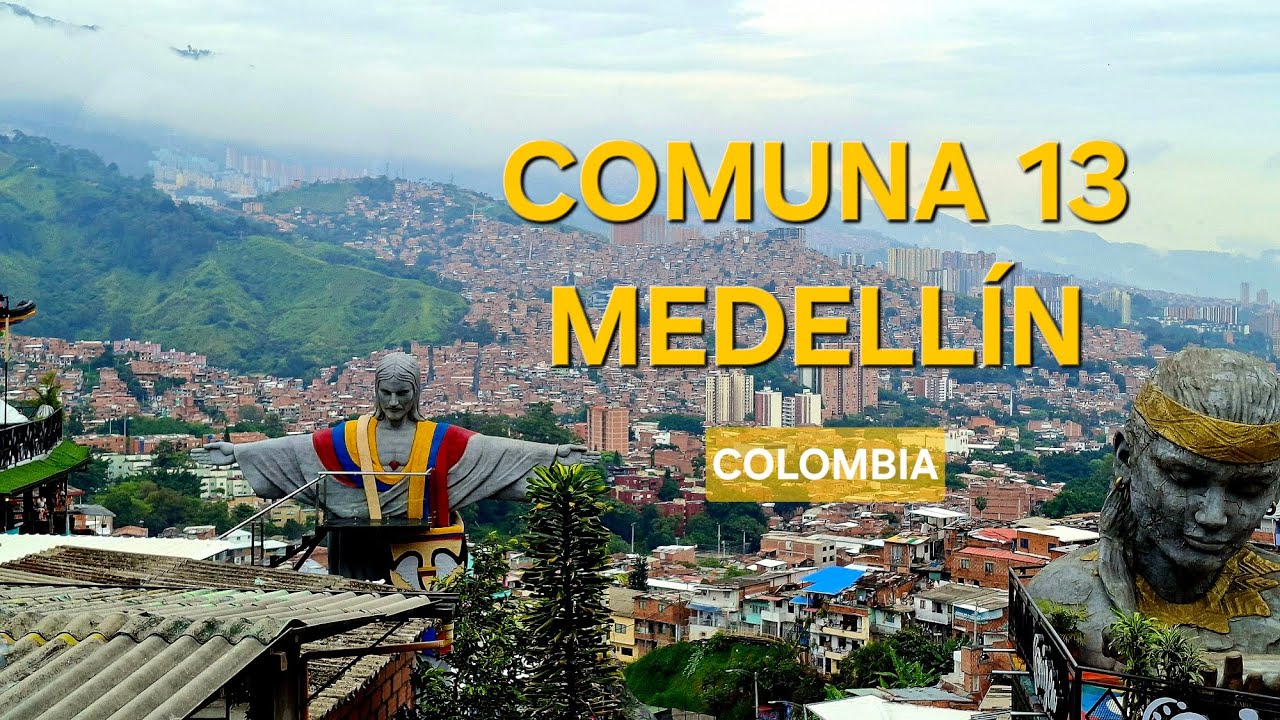 COMUNA 13, MEDELLÍN. De la HERIDA al COLOR. COLOMBIA 🇨🇴