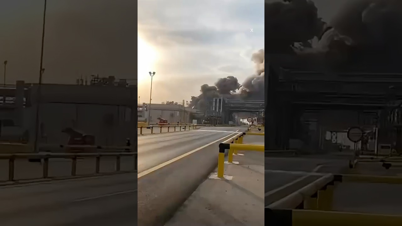 Huge Saudi oil refinery hit in &lsquo;major&rsquo; drone strike