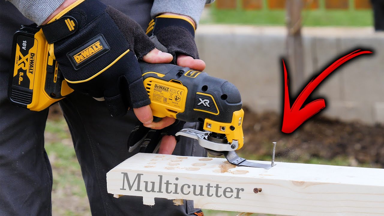 Zici ca nu, dar ai nevoie de el! Multicutter cu acumulator DeWALT DCS355