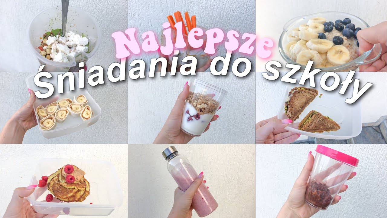 ZDROWE śniadania do szkoły | BACK TO SCHOOL 2020