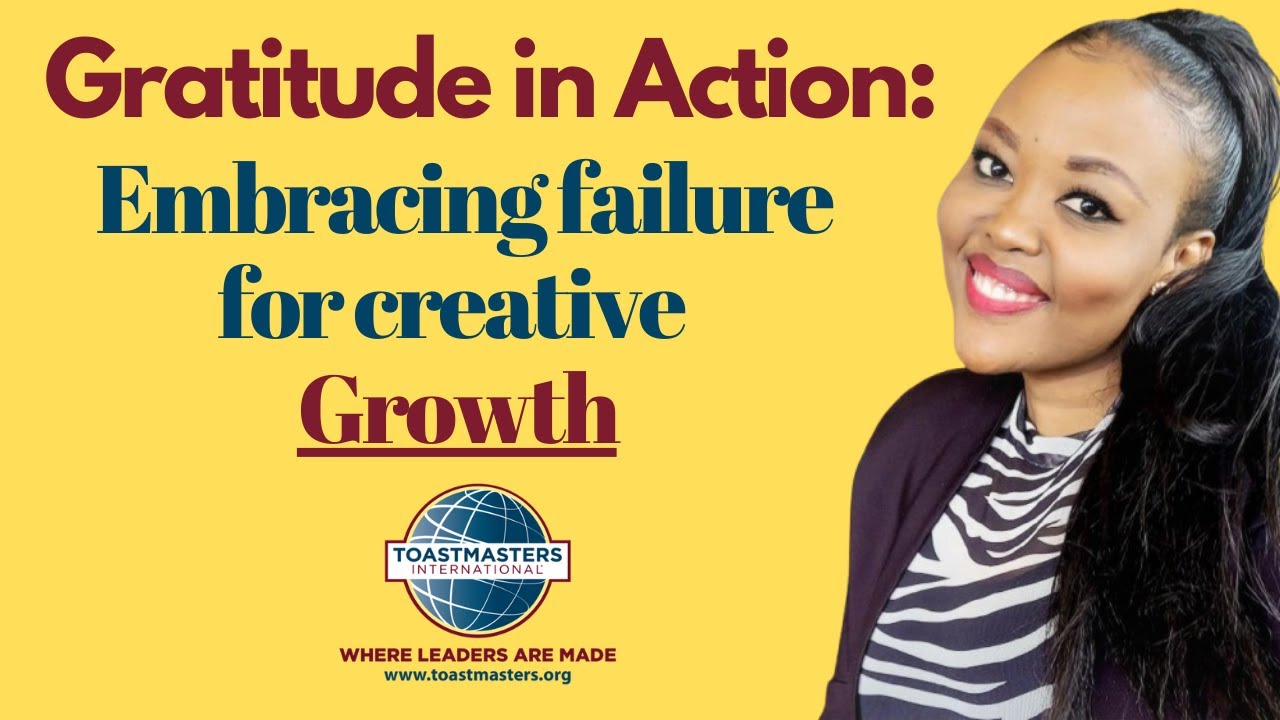 Gratitude in Action: Speeches on Gratitude and Identity,  Embracing Failure for Creative Growth,