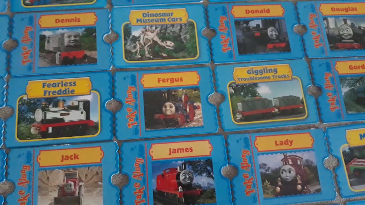 My FULL COLLECTION Of Thomas & Friends TAKE ALONG Collector Cards! [3K SUBS SPECIAL]