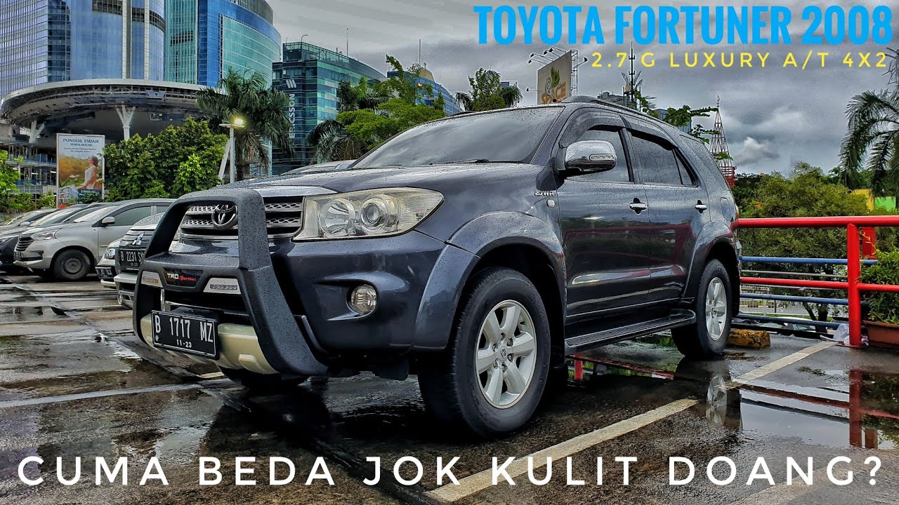 Toyota Fortuner 2.7 G Luxury A/T 4x2 Facelift 2008 [AN50] In Depth Review Indonesia