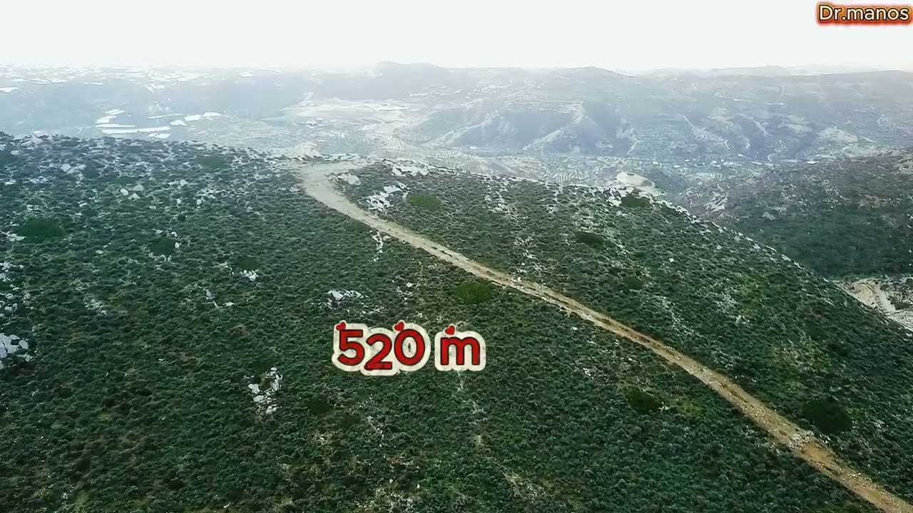 αναβαση και καταβαση  με ομορφα πλανα και ωραια περιγραφη σε  λοφο 520 μετρων κοντα στην Ιεραπετρα
