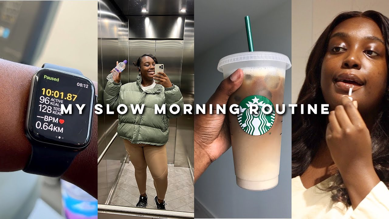 My Slow + PCOS Friendly MORNING ROUTINE | Minimising Stress, Working Out & My Must-Have Supplements