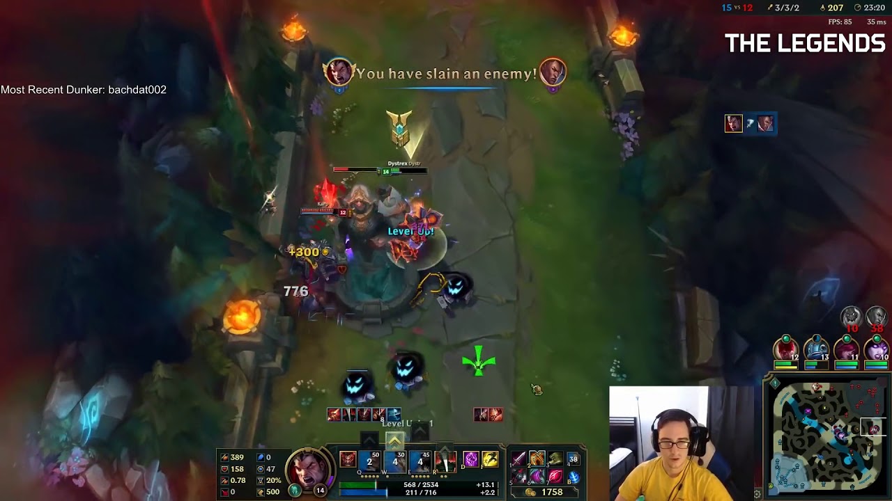 Dystrex Darius Montage   1 5 Million Mastery Points   Darius Main The Legends