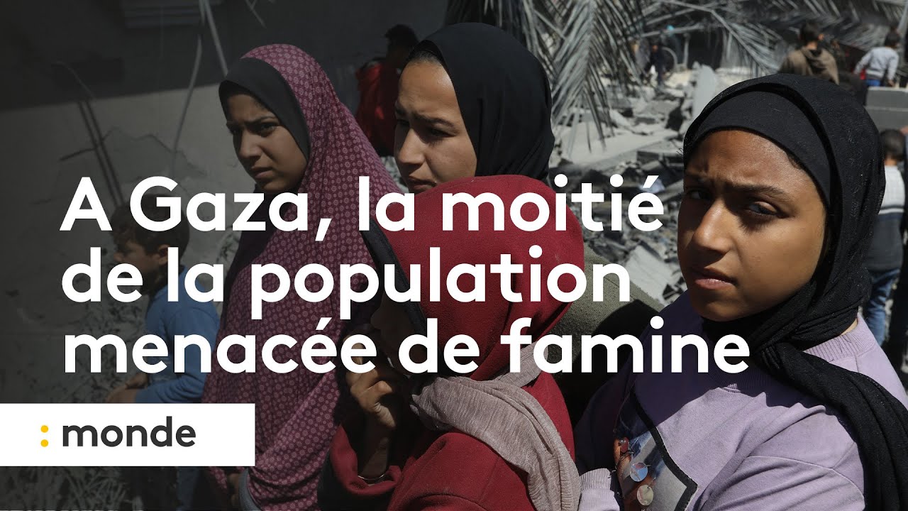 A Gaza, la moitié de la population menacée de famine