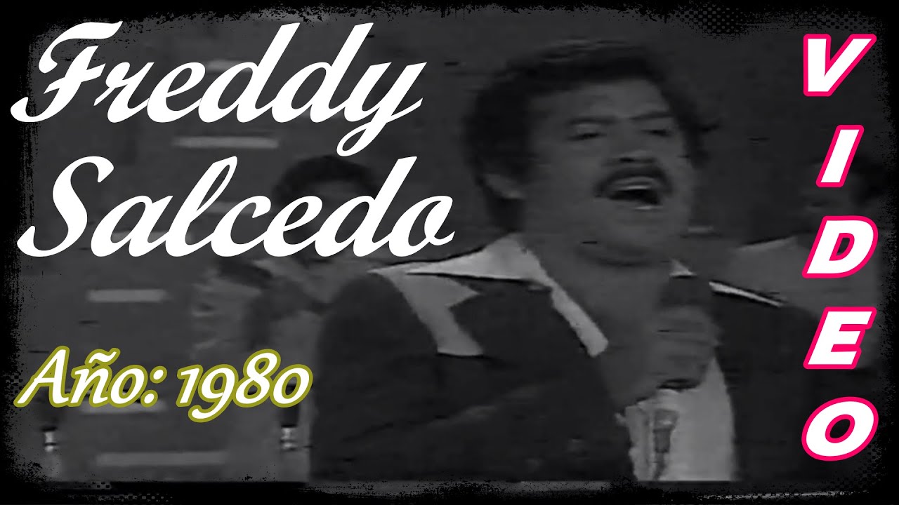 FREDDY SALCEDO, AÑO 1980 - SU DEBUT EN SABADO SENSACIONAL (EN BLANCO Y NEGRO)