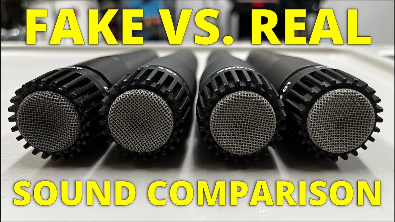 Fake Shure SM57 vs. Real SM57 PART 2 (Sound Samples & More)