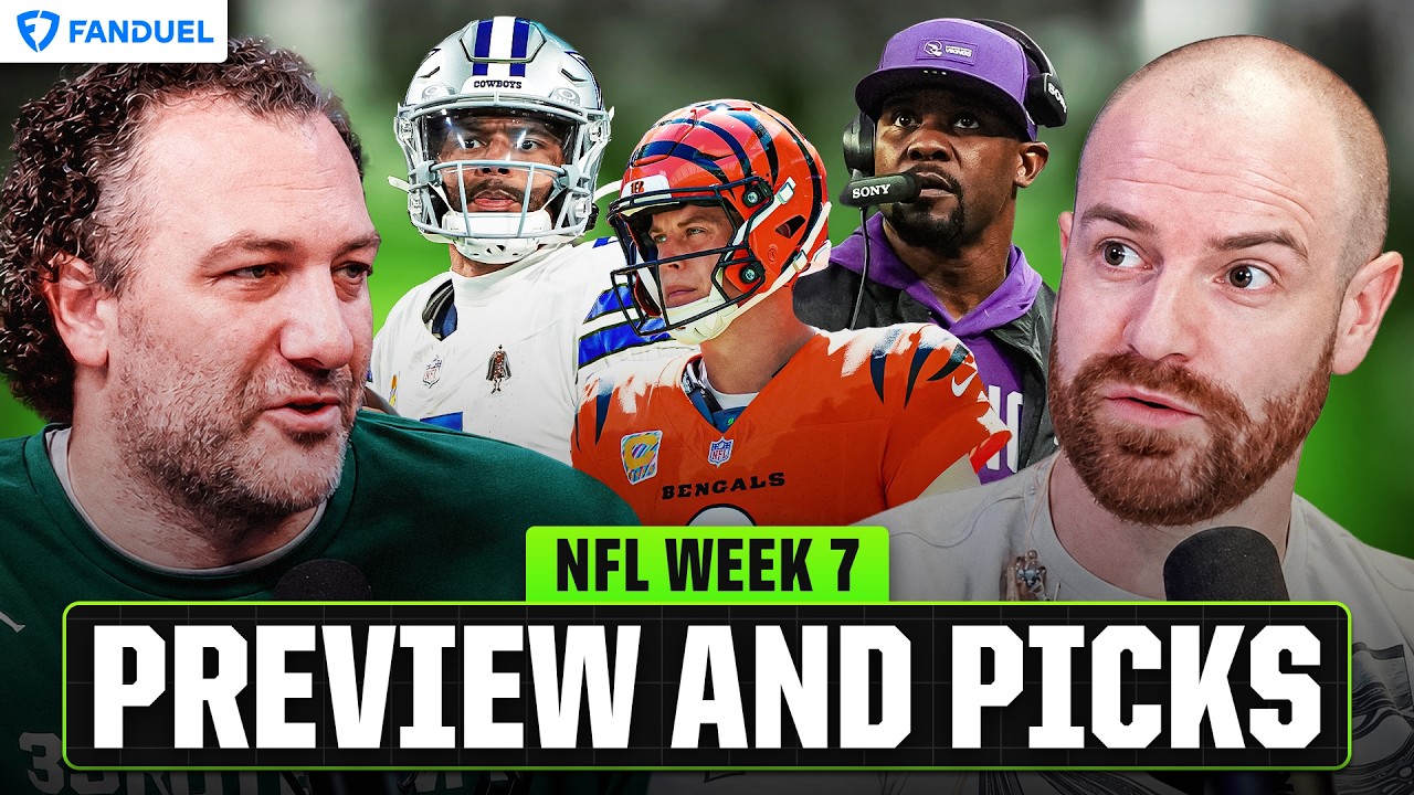 NFL Week 7 Preview & Picks: EVERY GAME!