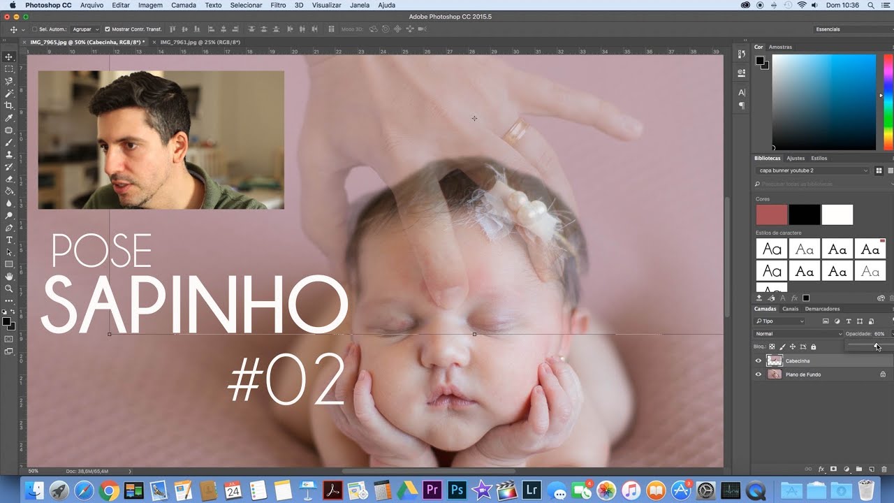 NEWBORN:  POSE DO SAPINHO PERFEITA PARTE 2  (FUSÃO DE IMAGENS NO PHOTOSHOP)