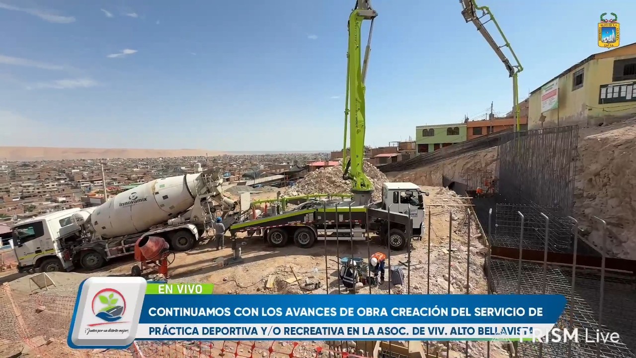 🔴#EnVIVO  🚜👷🏻‍♀️ AVANCE DE OBRA EN LA ASOCIACIÓN DE VIVIENDA ALTO BELLAVISTA👷🏻‍♂️🚜