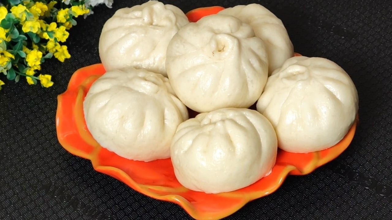 Preserved Vegetable and Scallion Pork Buns |梅菜葱香肉包