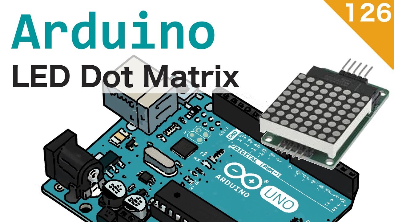 Usare matrici a led 8x8 con MAX7219 e Arduino - #126