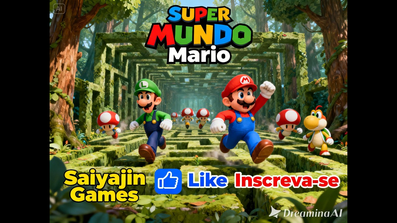 🌳🍄 MARIO PERDIDO NA FLORESTA MISTERIOSA! 🌿 AVENTURA INSANA na Terra das Florestas! #snes #mario