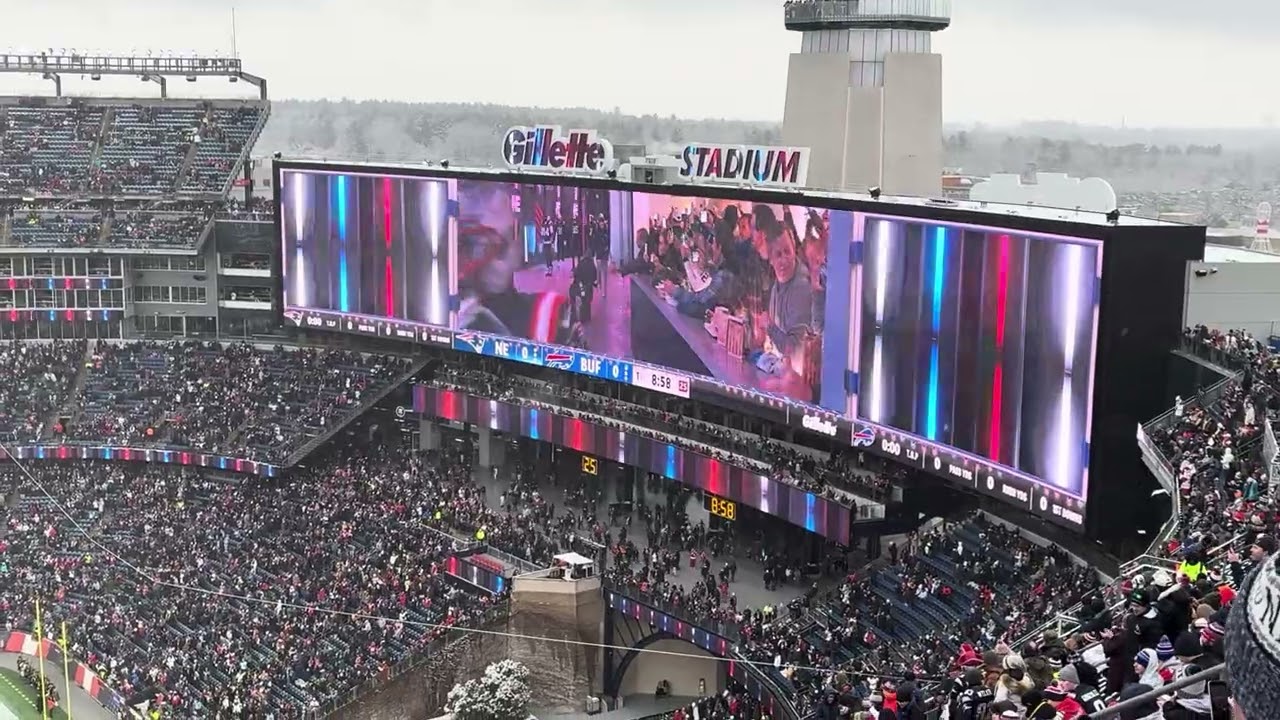 New England Patriots intro vs. Buffalo Bills 12/14/2025