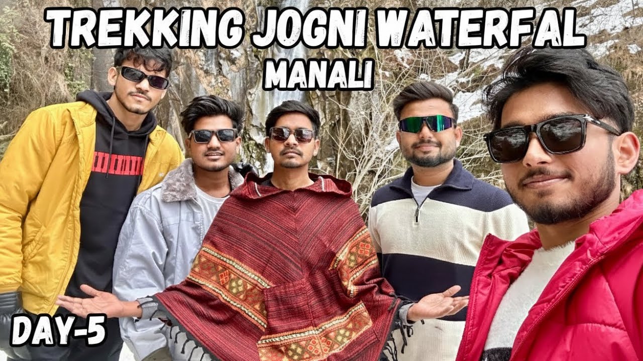 Jogni Waterfall Of Manali😱| Manali Vlogs | Day-5 | Abhi Choudhary | Manali Trip 
