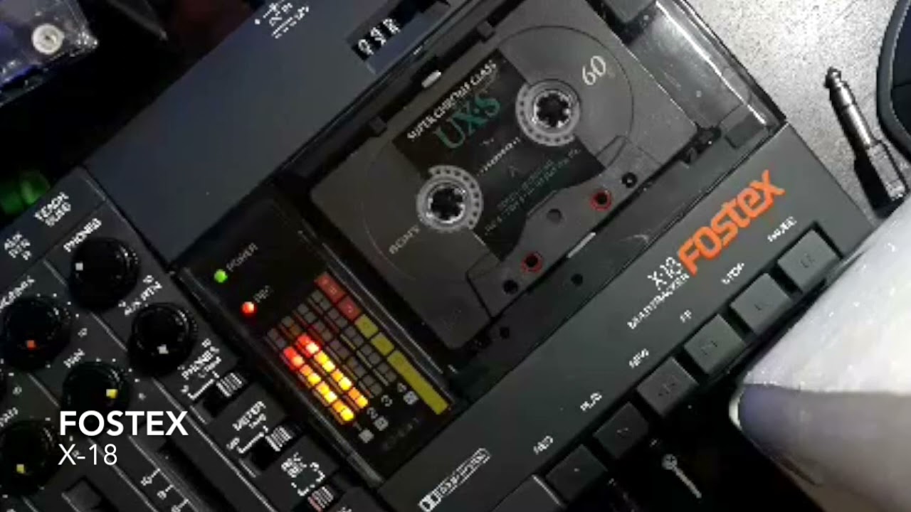 FOSTEX X 18 recording test