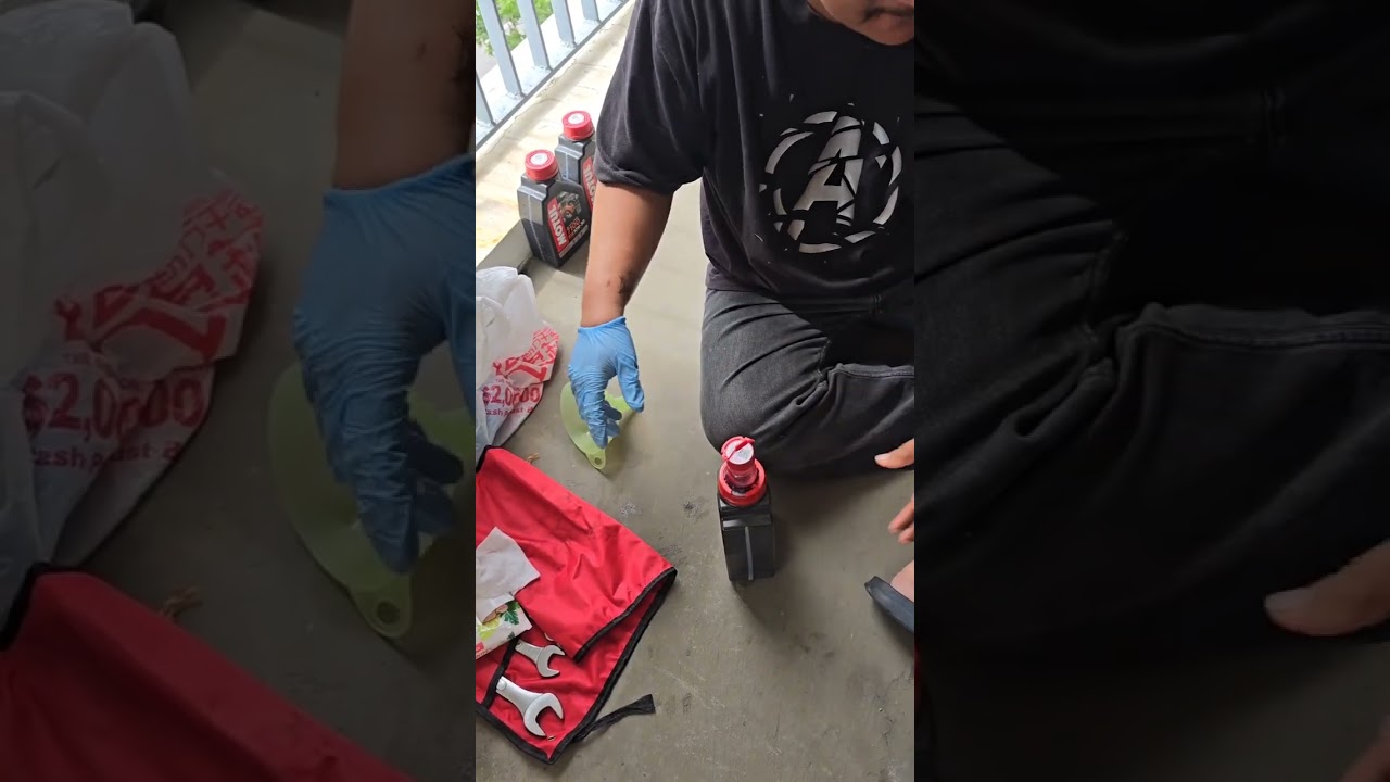 Honda Rebel 500 Engine Oil & Oil Filter change