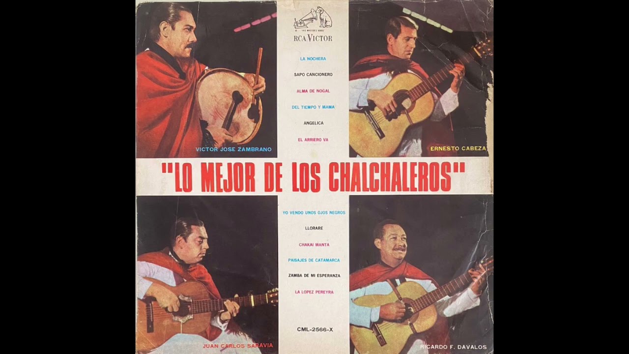Angelica Los Chalchaleros Album Lo Mejor De Los Chalchaleros Vinilo -1968