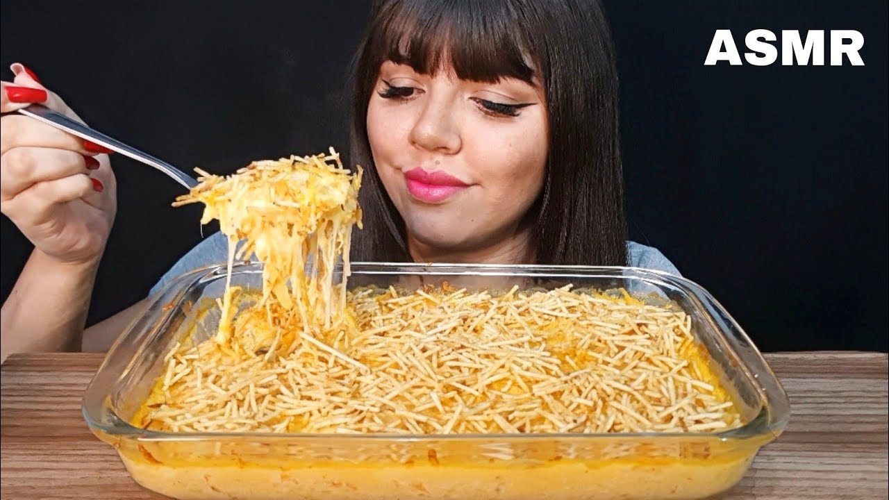 ASMR COMIDA - FRICASSÉ DE FRANGO (MUKBANG BRASIL) EATING SOUNDS