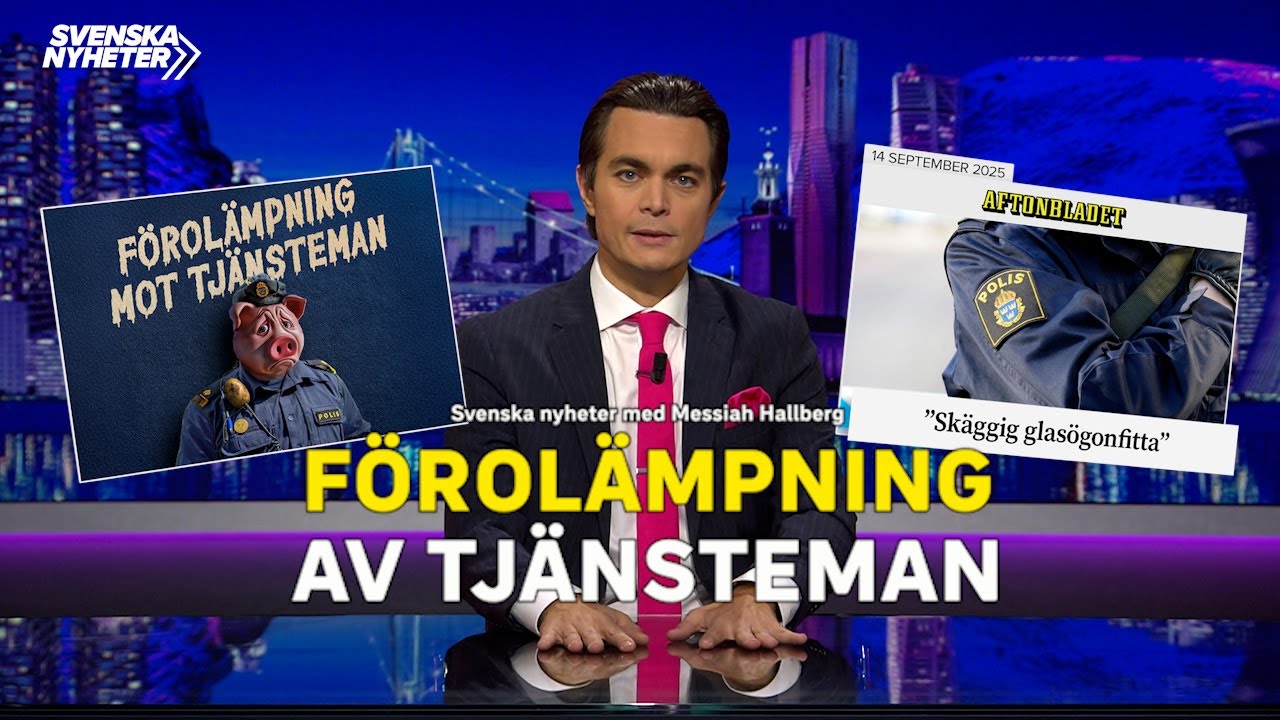 Förolämpning av tjänsteman – Svenska nyheter