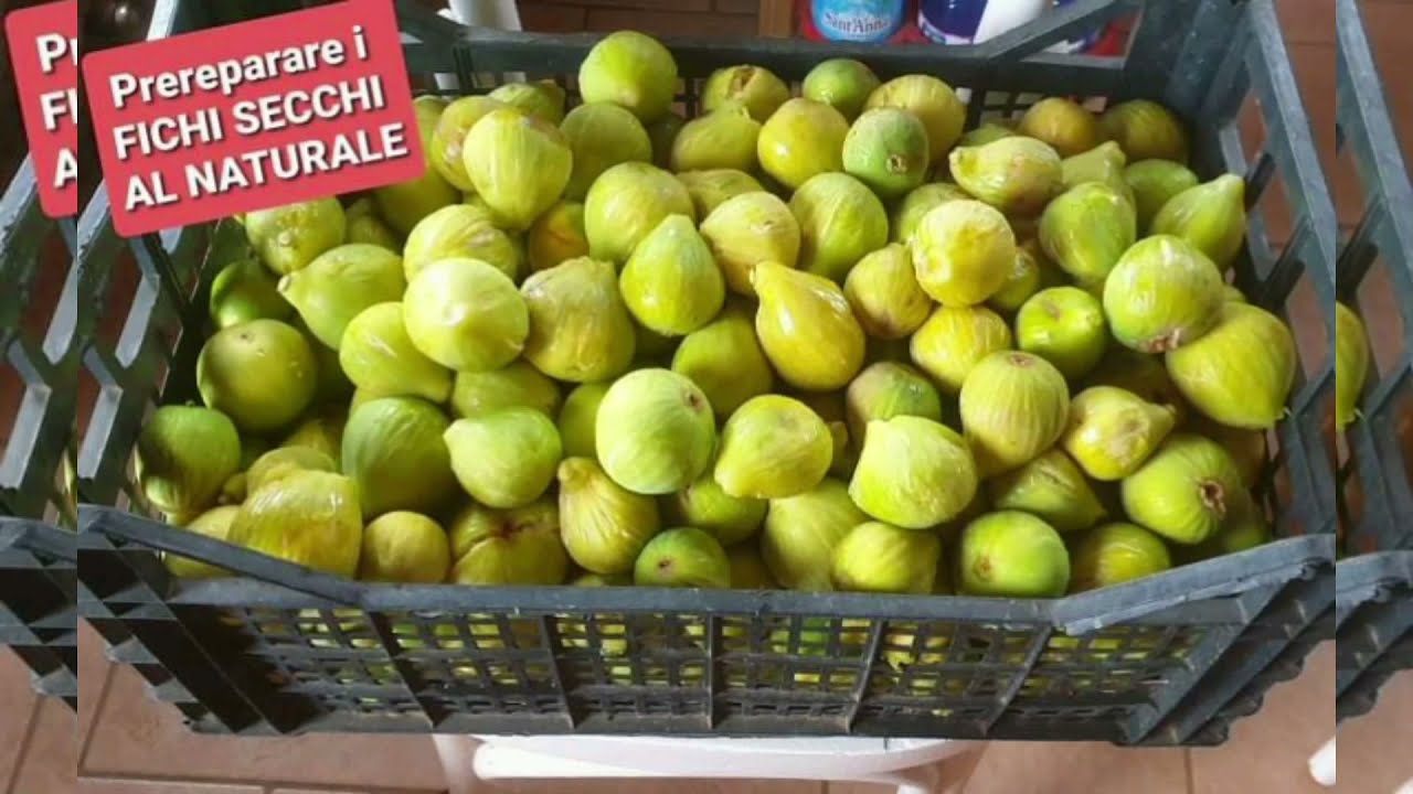 FICHI SECCHI, come prepararli naturalmente.